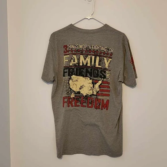 EUC Til Valhalla Elite Member T-Shirt DEFEND - Picture 4 of 4